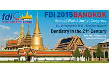 FDI World Dental Congress, Bangkok, 22-25 September 2015