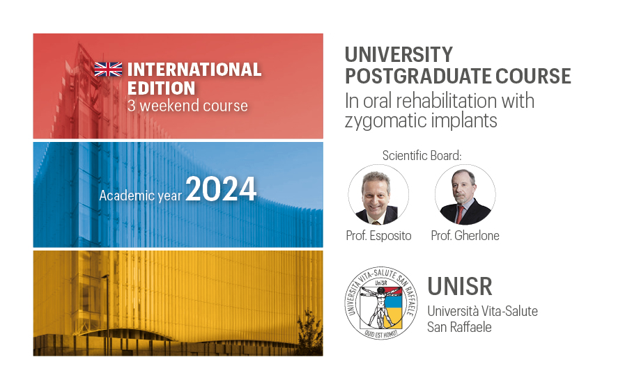 University Postgraduate Course In Oral Rehabilitation With Zygomatic Implants