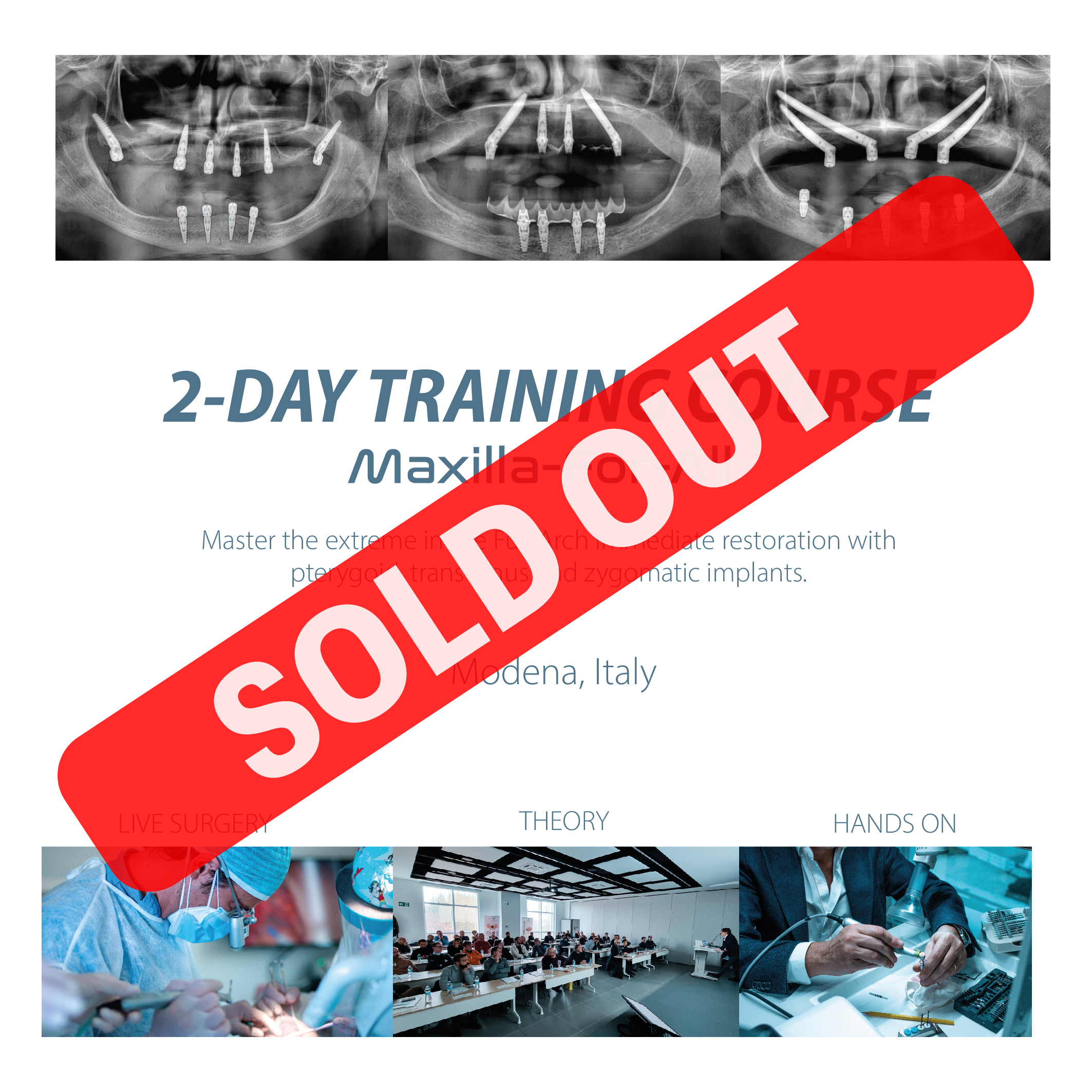 2-day training course “Maxilla-For-All”