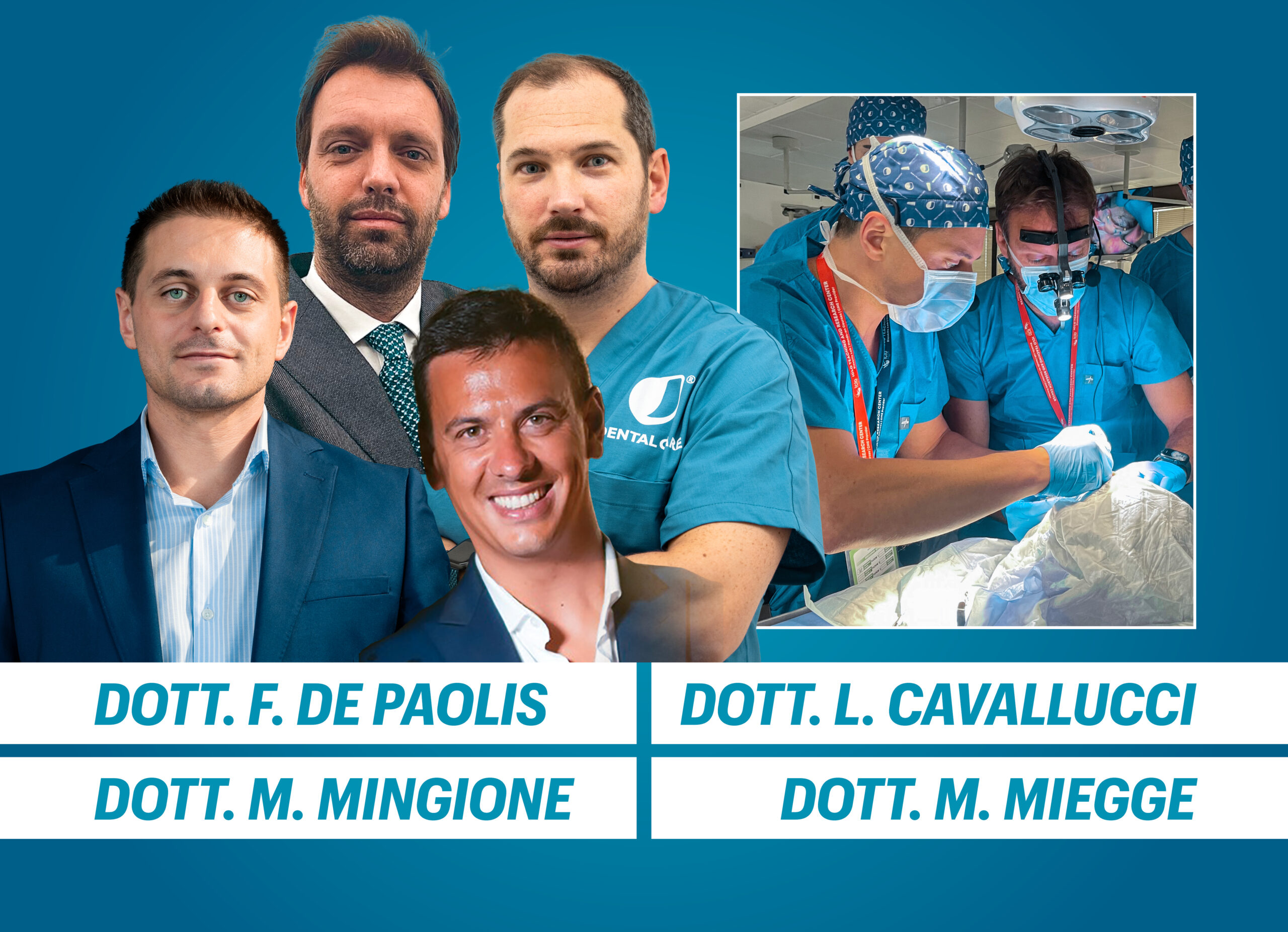 Course dissection and implant techniques on cadaver